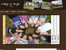 Tablet Screenshot of collegeleverger.fr